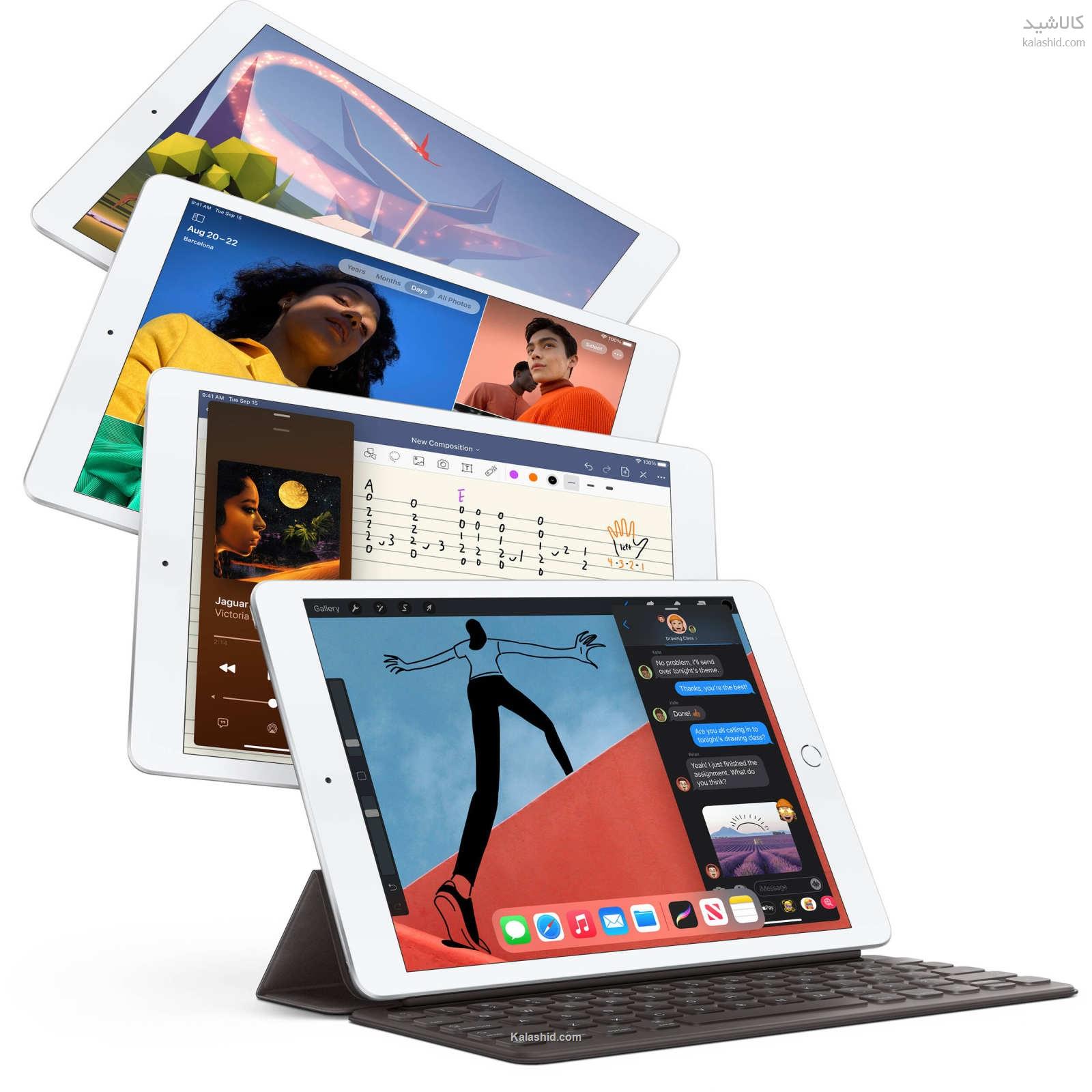 تبلت اپل مدل iPad 10.2 inch 2020 4G/LTE ظرفیت 32 گیگ